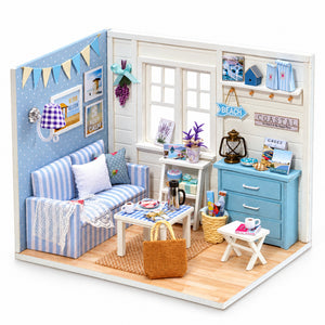Fresh Sunshine DIY miniature room kit, assembled display