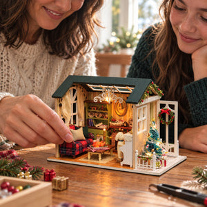 EN-0006-A DIY miniature kit - assembly scene