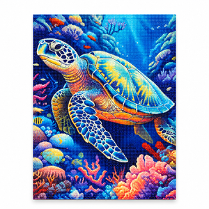 Sea Turtle diamond painting kit – Hero CH1021