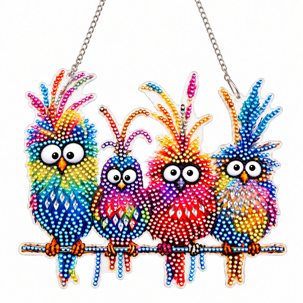 Four Owls DIY Diamond Painting Hanging Kit – XLG221