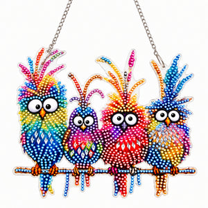Four Owls DIY Diamond Painting Hanging Kit – XLG221