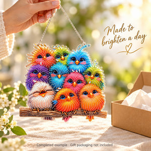 Colorful Birds DIY Diamond Painting Hanging Kit – XLG329