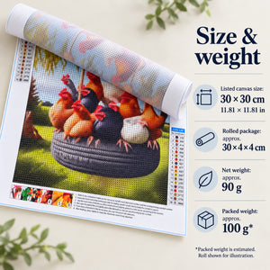 CH2330 canvas size and weight information
