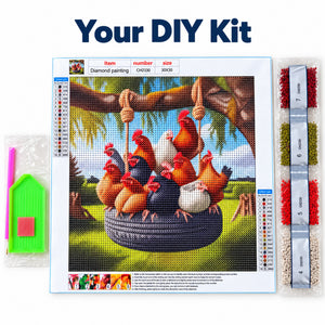 CH2330 kit contents: canvas, drills, stylus, tray and wax