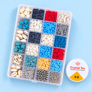 Ocean Disc Bead Bracelet Making Kit – Approx. 2,400 Pieces – Overview