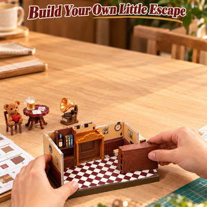 06 Assembly - Whisper & Ale Tavern DIY Miniature Diorama Kit