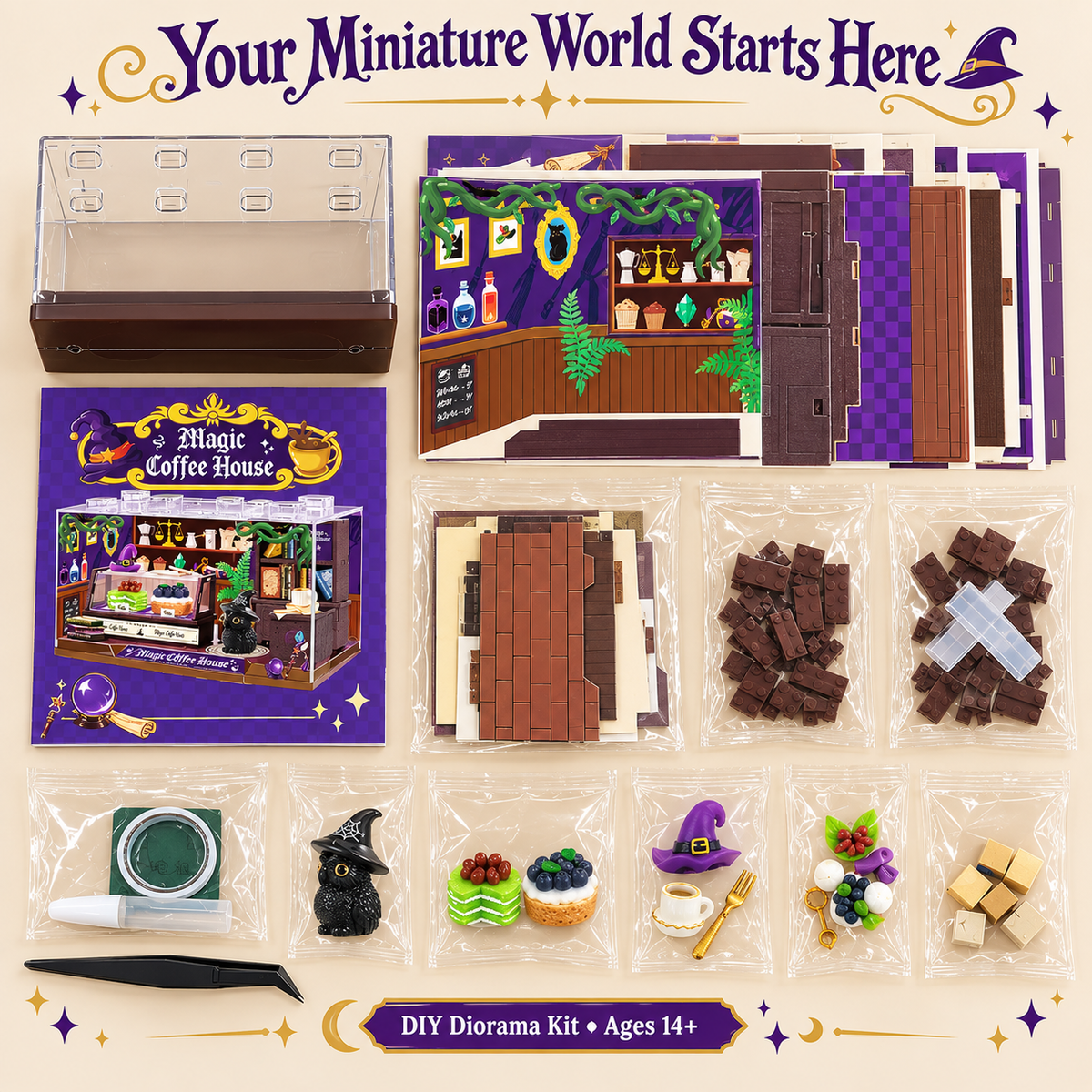 EN-0083-B miniature assembly kit — Kit Contents