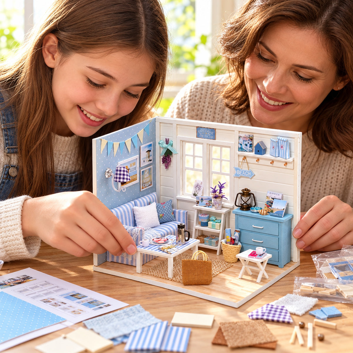 Fresh Sunshine DIY kit - assembly scene