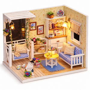 Kitten Diary DIY miniature room – assembled display model