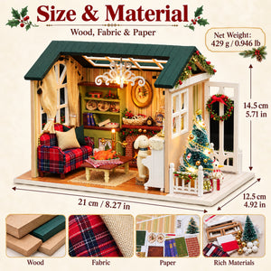 EN-0006-A DIY miniature kit - size and materials