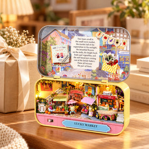 Lucky Market DIY Miniature Tin Box Kit — Gift
