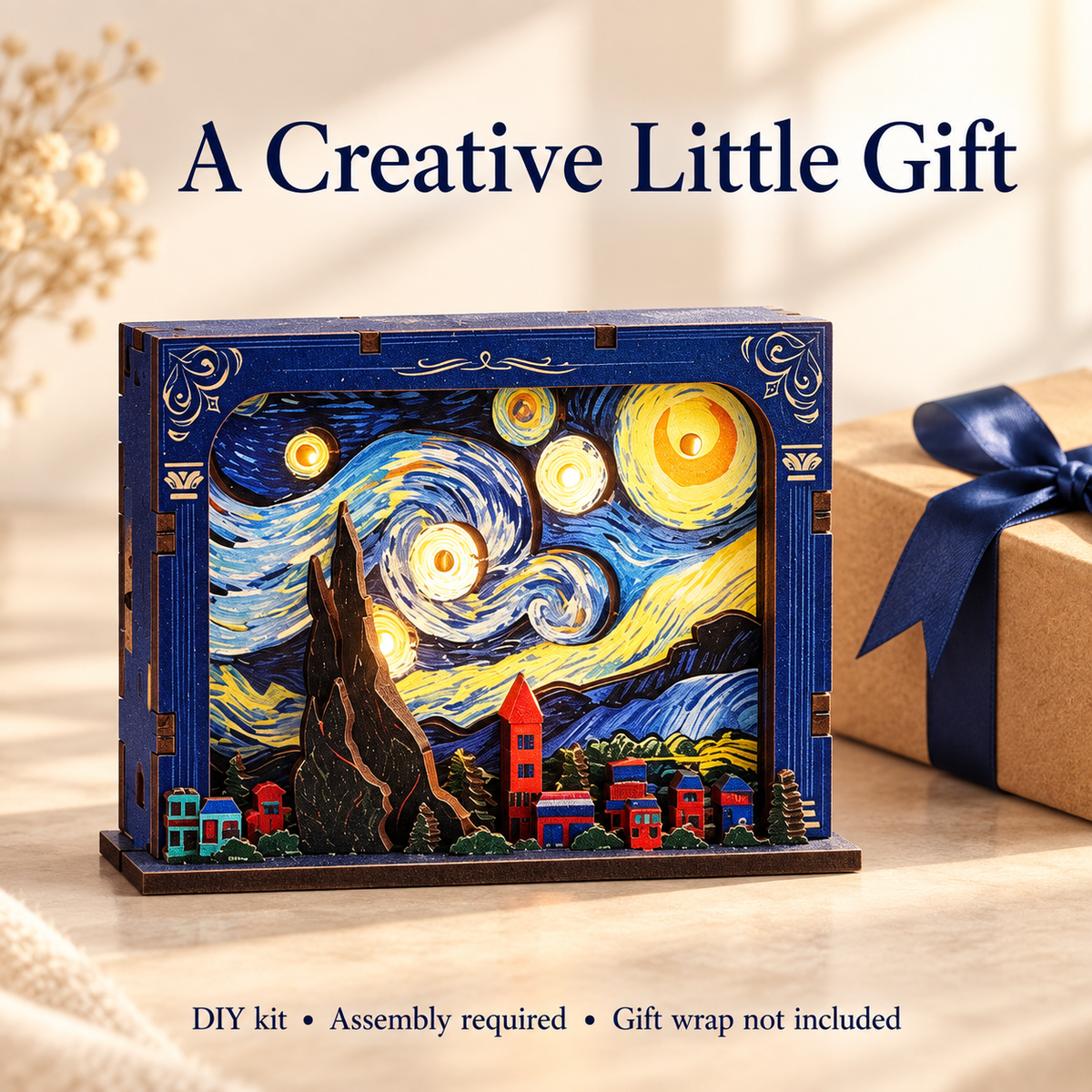 Starry Dream BK21 DIY miniature kit — gift inspiration; assembly required and gift wrap not included