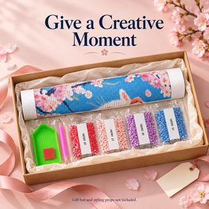 EN-0038-A diamond painting kit – Gift Styling; styling props not included