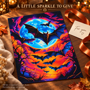 EN-0046-D diamond painting kit – Gift Scene; styling props not included
