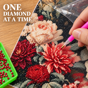 EN-0046-E diamond painting kit – DIY; styling props not included