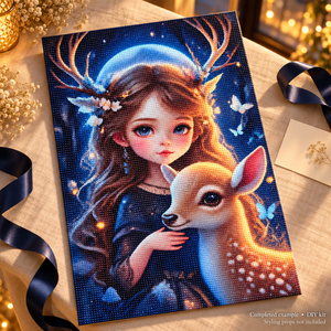 EN-0046-H diamond painting kit – Gift Scene; styling props not included