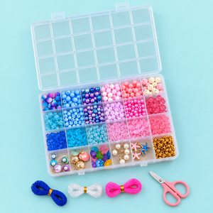 Ocean Charm Jewelry Making Kit – Approx. 625 Pieces – Overview