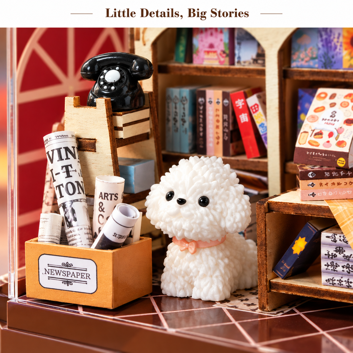 EN-0083-G 03 Dog Telephone Detail