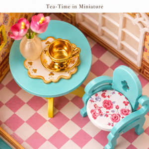 Alice's Tea miniature tea party: miniature details
