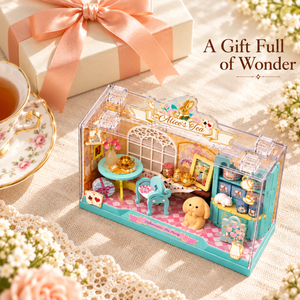 Alice's Tea miniature tea party: gift display; gift wrapping not included