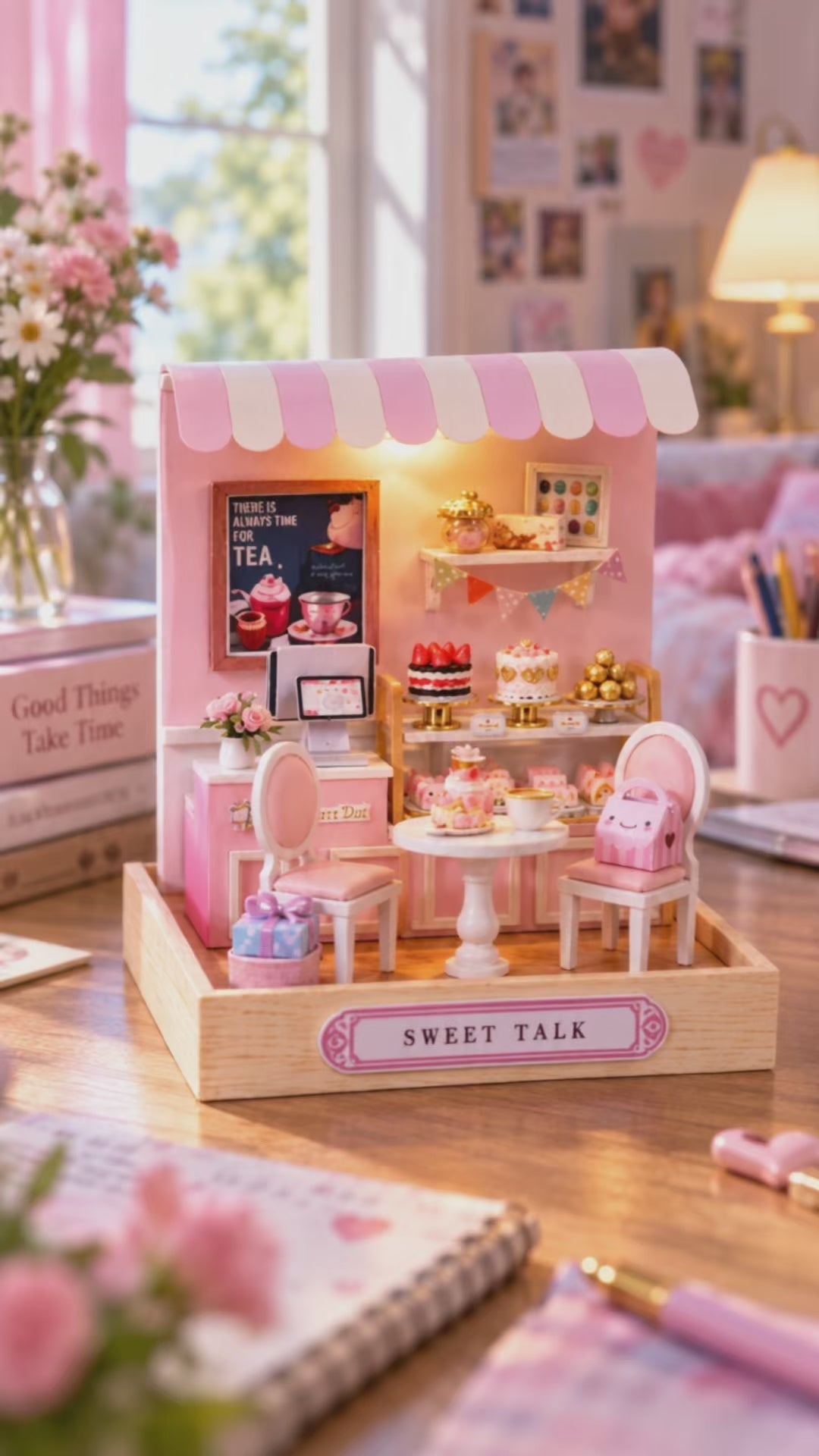 Sweet Talk DIY Miniature Cake Shop Kit — product demonstration video