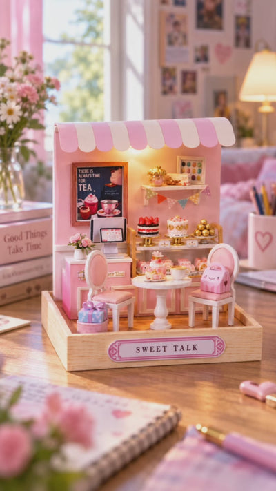 Sweet Talk DIY Miniature Cake Shop Kit — product demonstration video