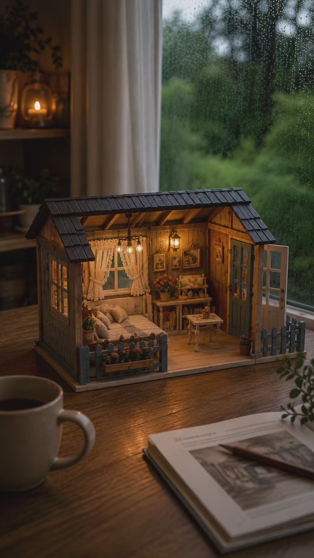 Forest Times DIY Miniature House Kit