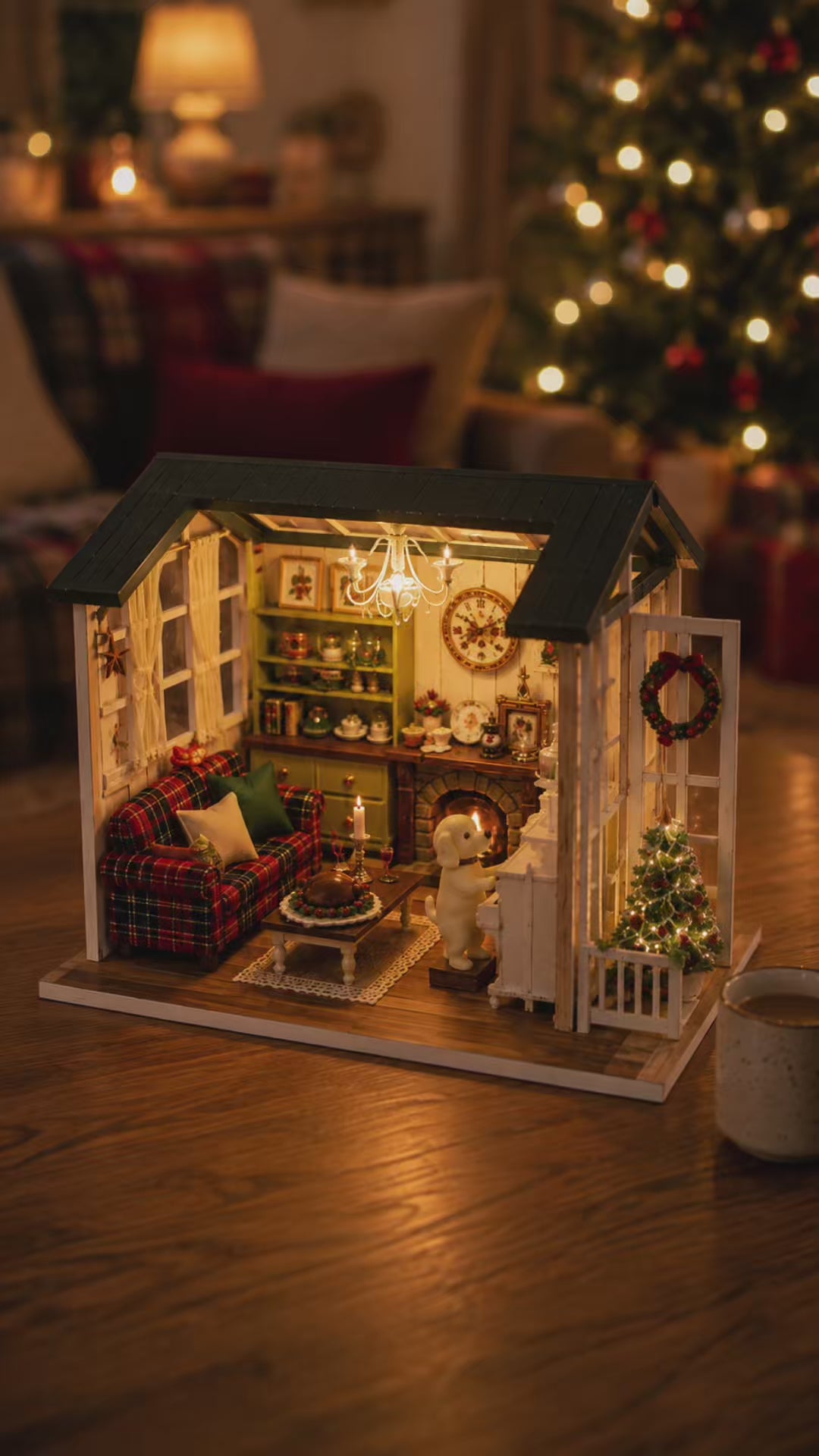 Holiday Times DIY Miniature House Kit