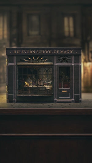 Magical Fate mini fantasy cube DIY kit assembly and finished display video