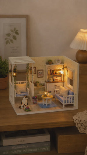 Kitten Diary DIY Miniature Room Kit