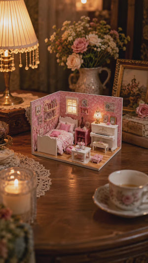 Sunshine Princess DIY Miniature House Kit — product demonstration video