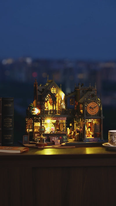 Holo Magic City DIY Miniature House Kit — product demonstration video